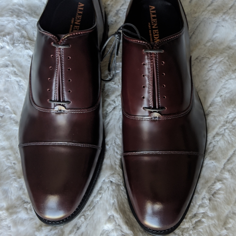 SOLD! Allen Edmonds Bond St CapToe Oxford Size